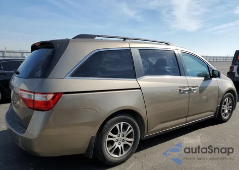 2012 Honda Odyssey Exl from USA, damaged, VIN 5FNRL5H63CB033004